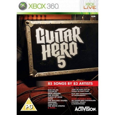Guitar Hero 5 [Xbox 360, английская версия]